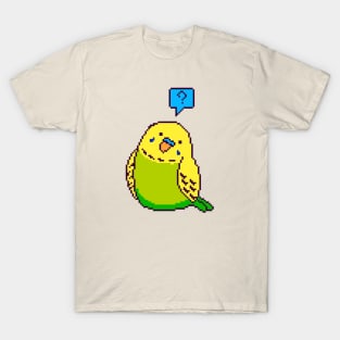 One curious budgie T-Shirt